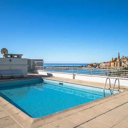 Le Rocamare - Piscine Toit Terrasse - Parking Prive - Terrasse Lejlighed Menton Eksteriør billede