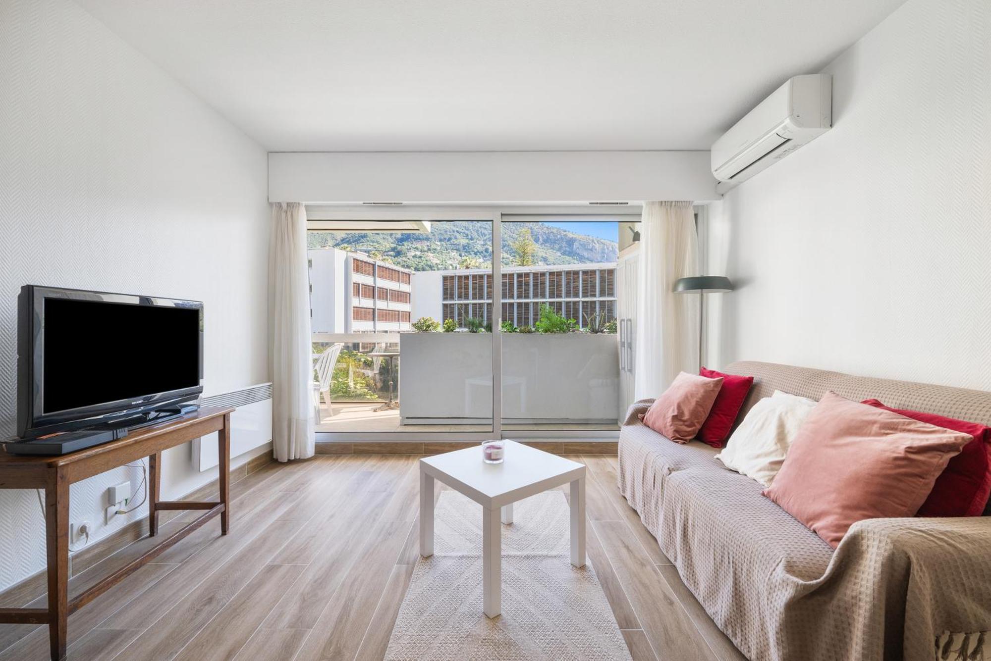 Le Rocamare - Piscine Toit Terrasse - Parking Prive - Terrasse Lejlighed Menton Eksteriør billede