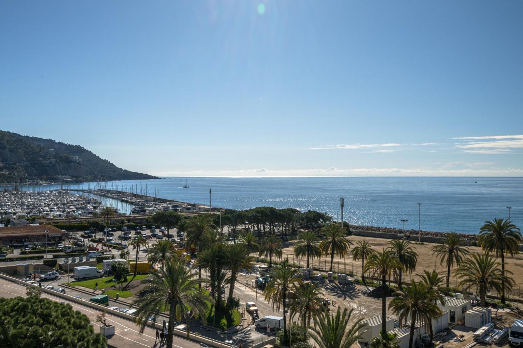 Le Rocamare - Piscine Toit Terrasse - Parking Prive - Terrasse Lejlighed Menton Eksteriør billede